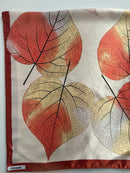 Lenço Folhas Exuberantes com toque de seda |90x90